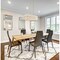 Z-Lite Harden Linear Chandelier, 10-Light, 13 In.W x 43 In.L x 11.75 In.H, Modern Gold/White 1948-42L-MGLD - alternate 5
